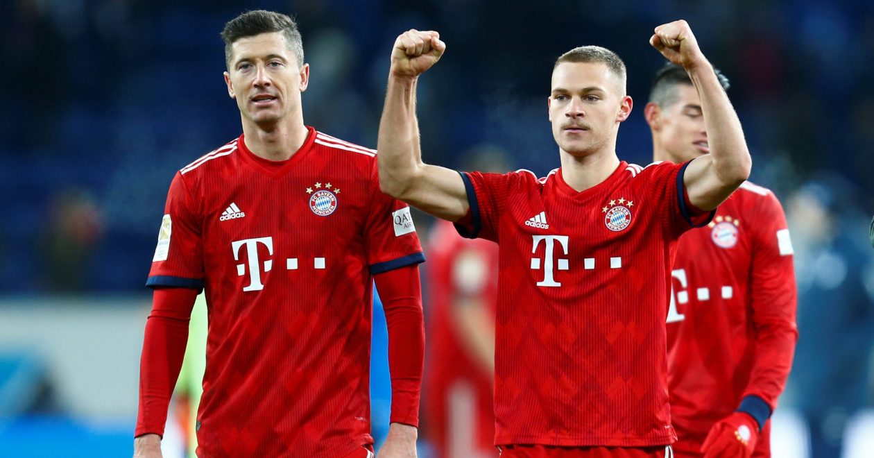 Kimmich und Lewandowski nach Treffer gegen Hoffenheim