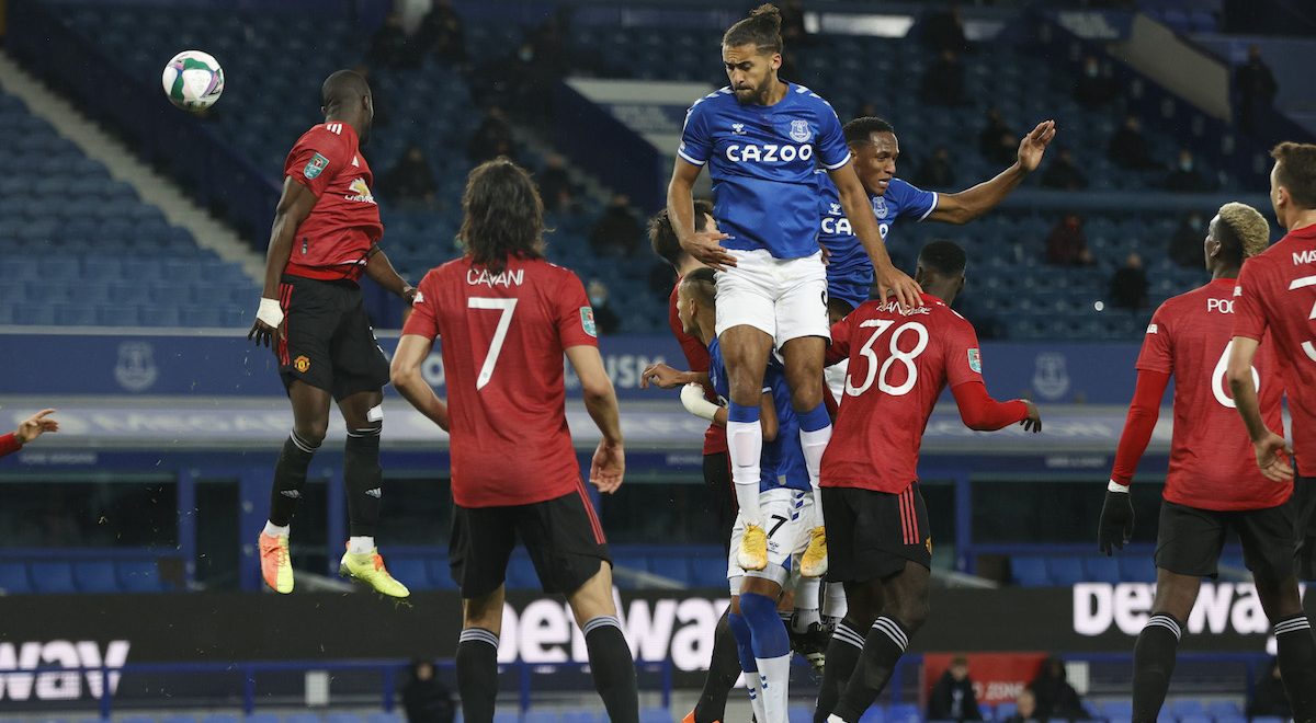 Everton gegen Manchester United