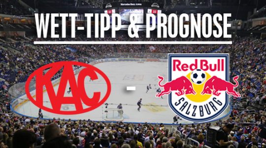 KAC gegen Salzburg Ice Hockey Banner
