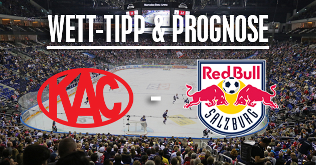 KAC gegen Salzburg Ice Hockey Banner