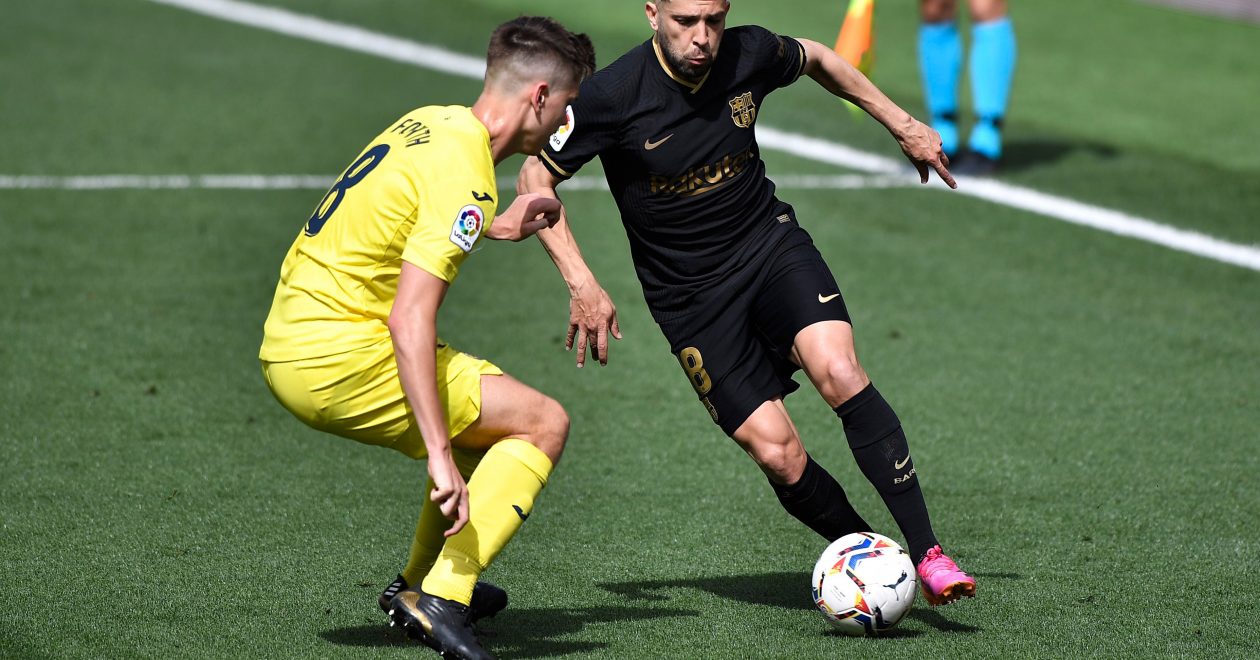 Jordi Alba gegen Villarreal