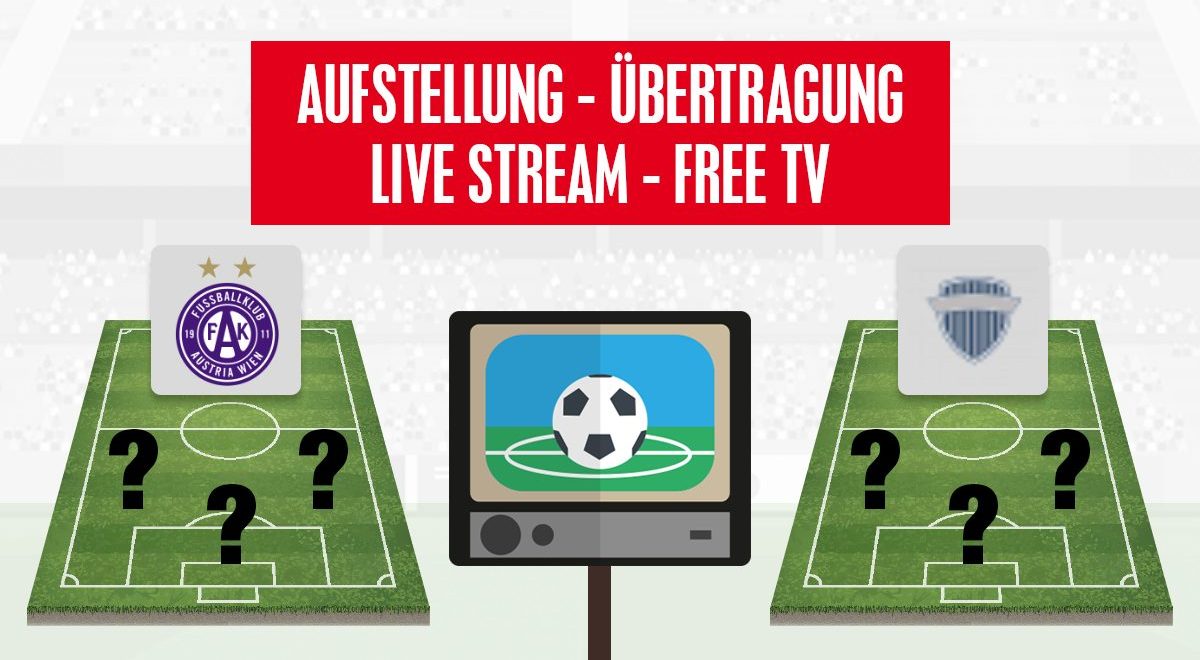 FK Austria Wien - WSG Tirol | Aufstellung