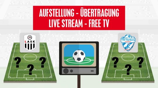 LASK - TSV Hartberg | Aufstellung