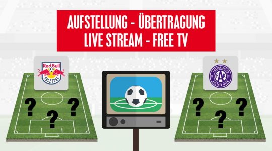 FC Salzburg - FK Austria Wien Aufstellung &Live Stream