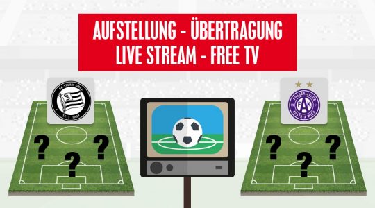 SK Sturm Graz - FK Austria Wien | Aufstellung